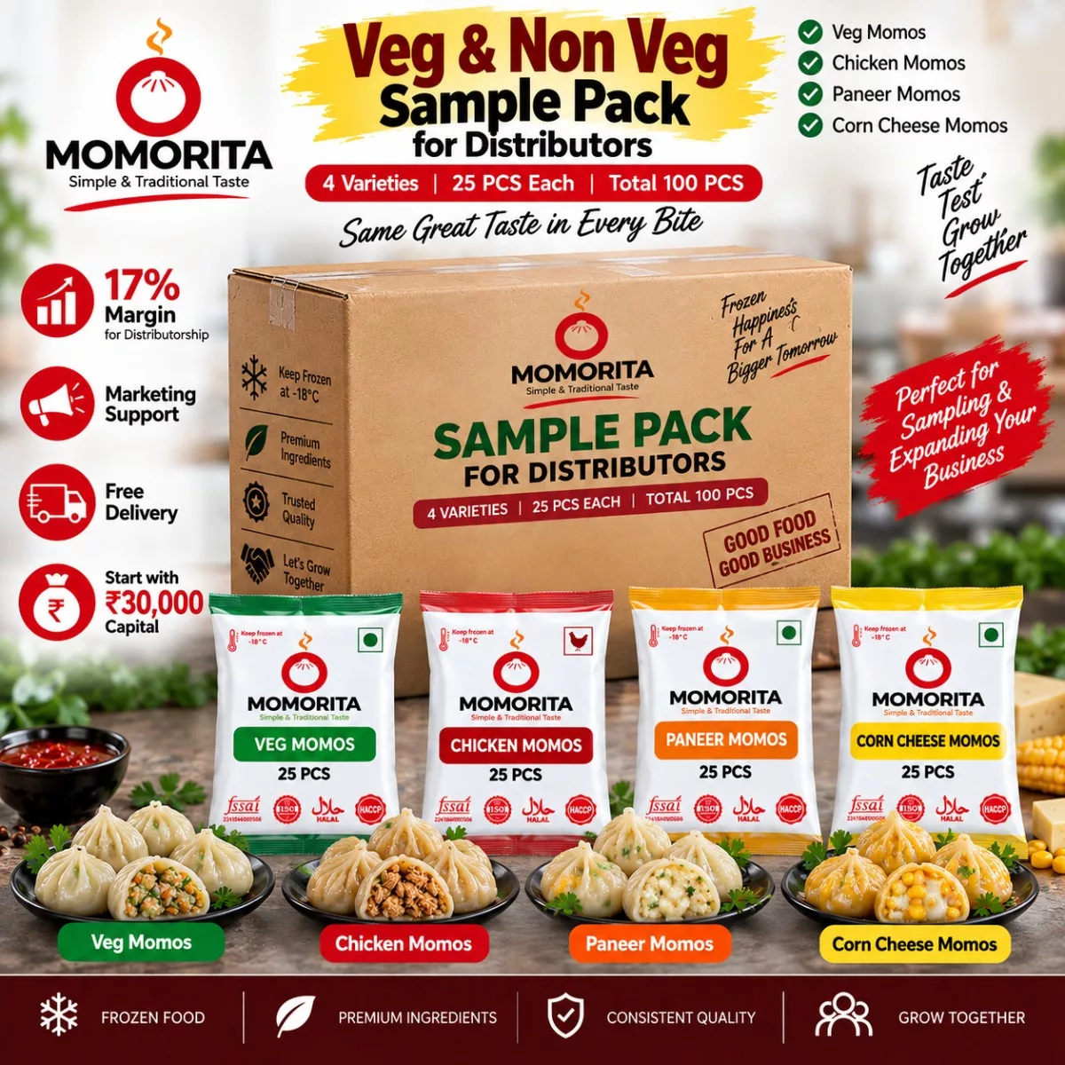 Non Veg Sample for Distributor