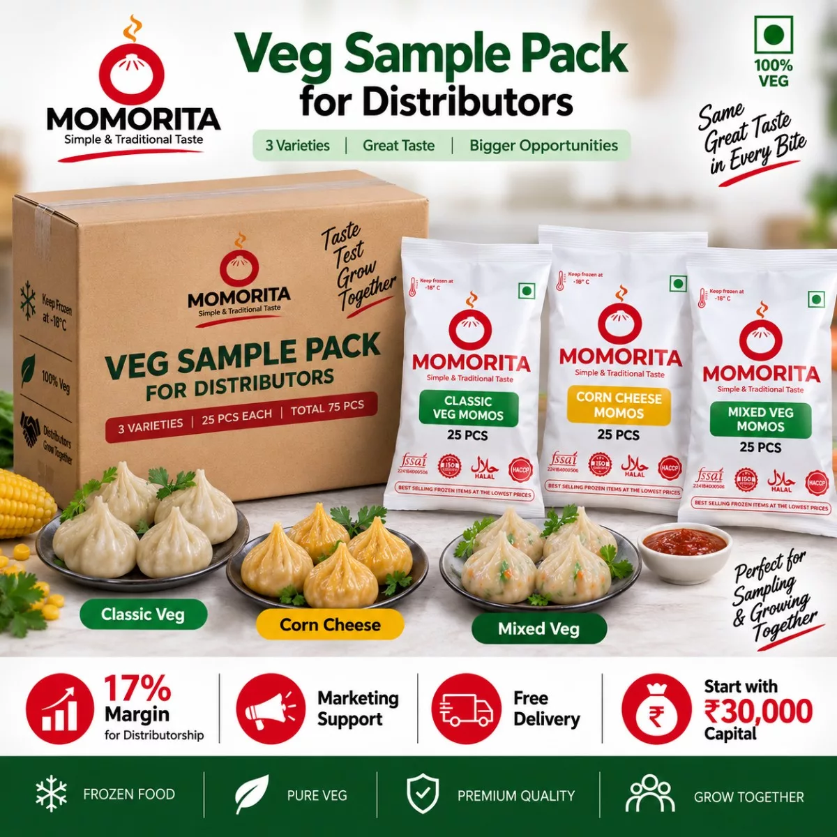 Momorita Sample for Distributor